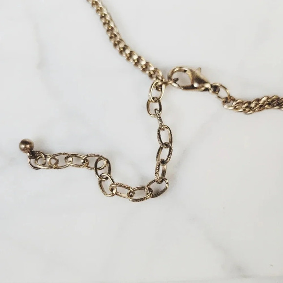 Glass Bead Tassel Necklace Long Vibrant Oil Slick Purple Blue Green Cera… - Picture 9 of 10